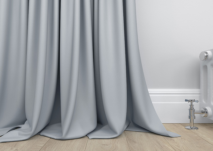 Menton, Cloud Blue - Made to Measure Curtains - Image 6